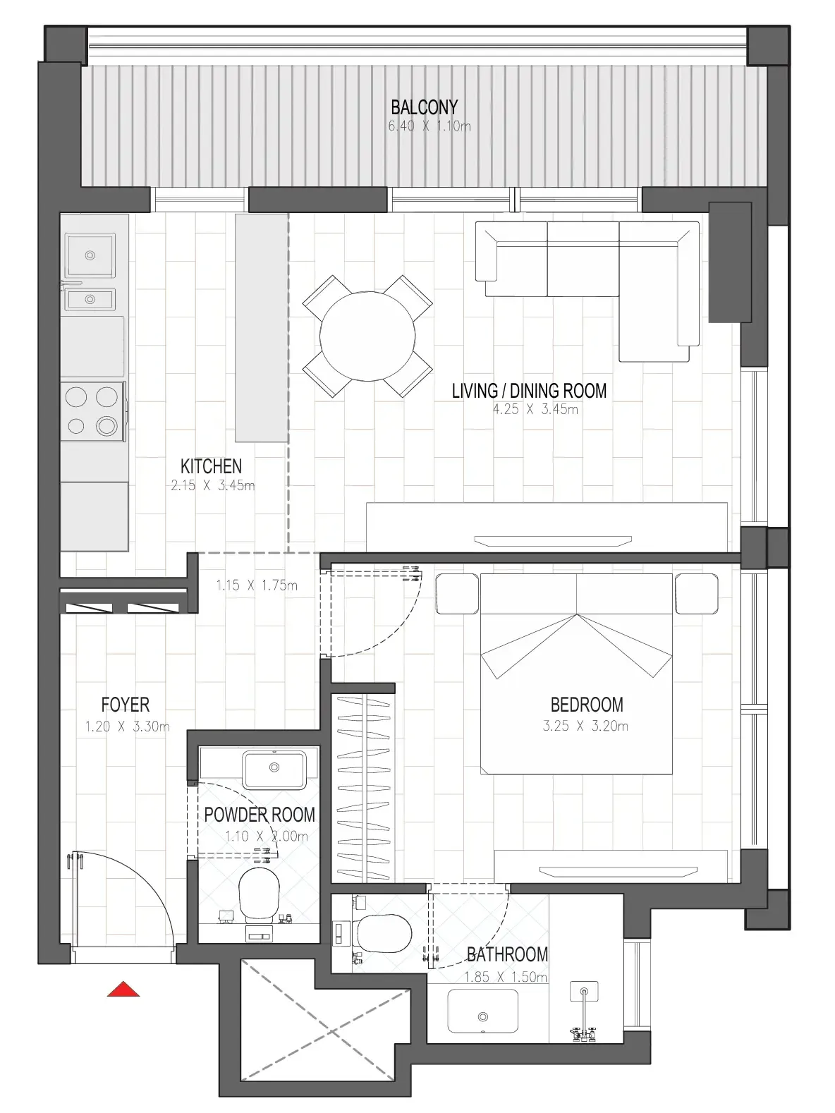 Alef Group Olfah floor plan