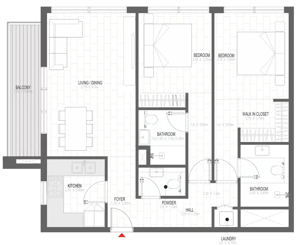 Alef Group Olfah floor plan