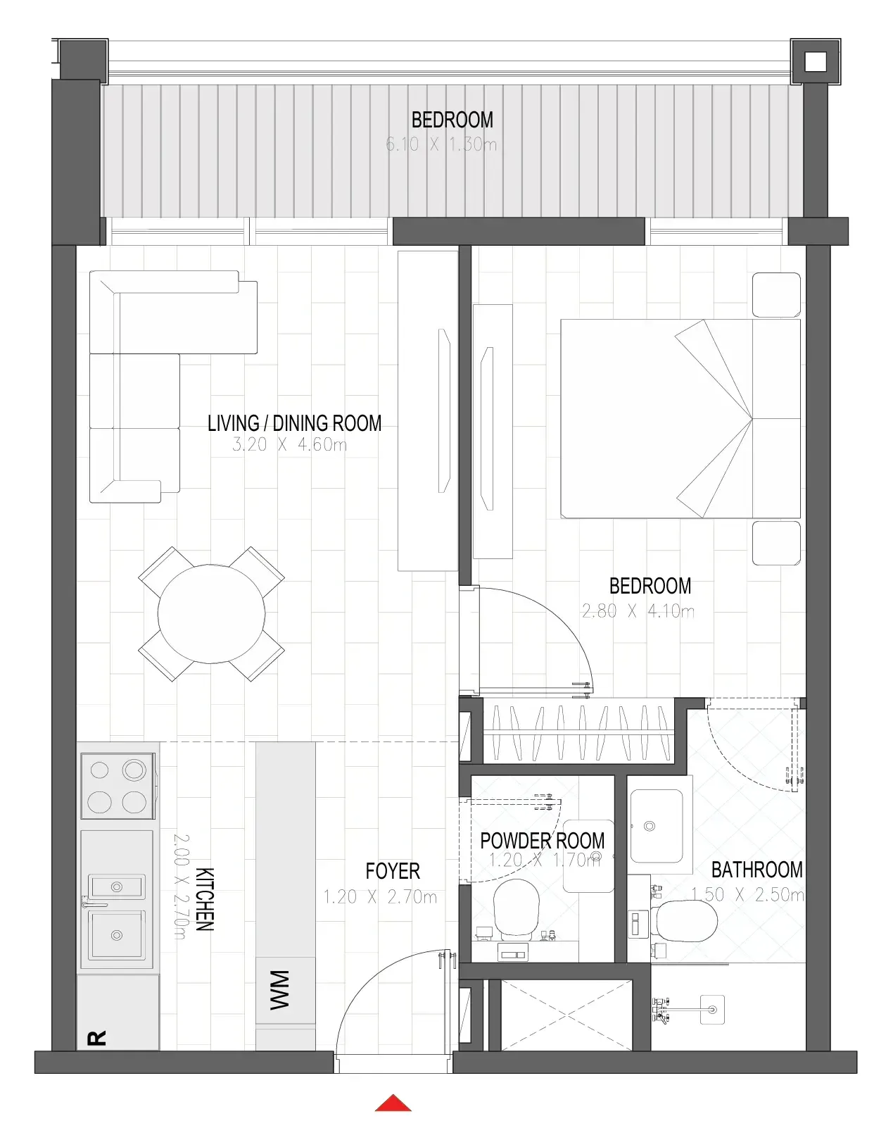Alef Group Olfah floor plan