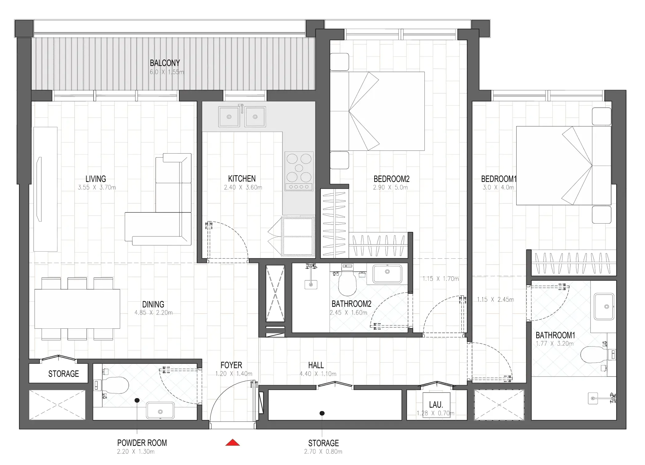 Alef Group Olfah floor plan
