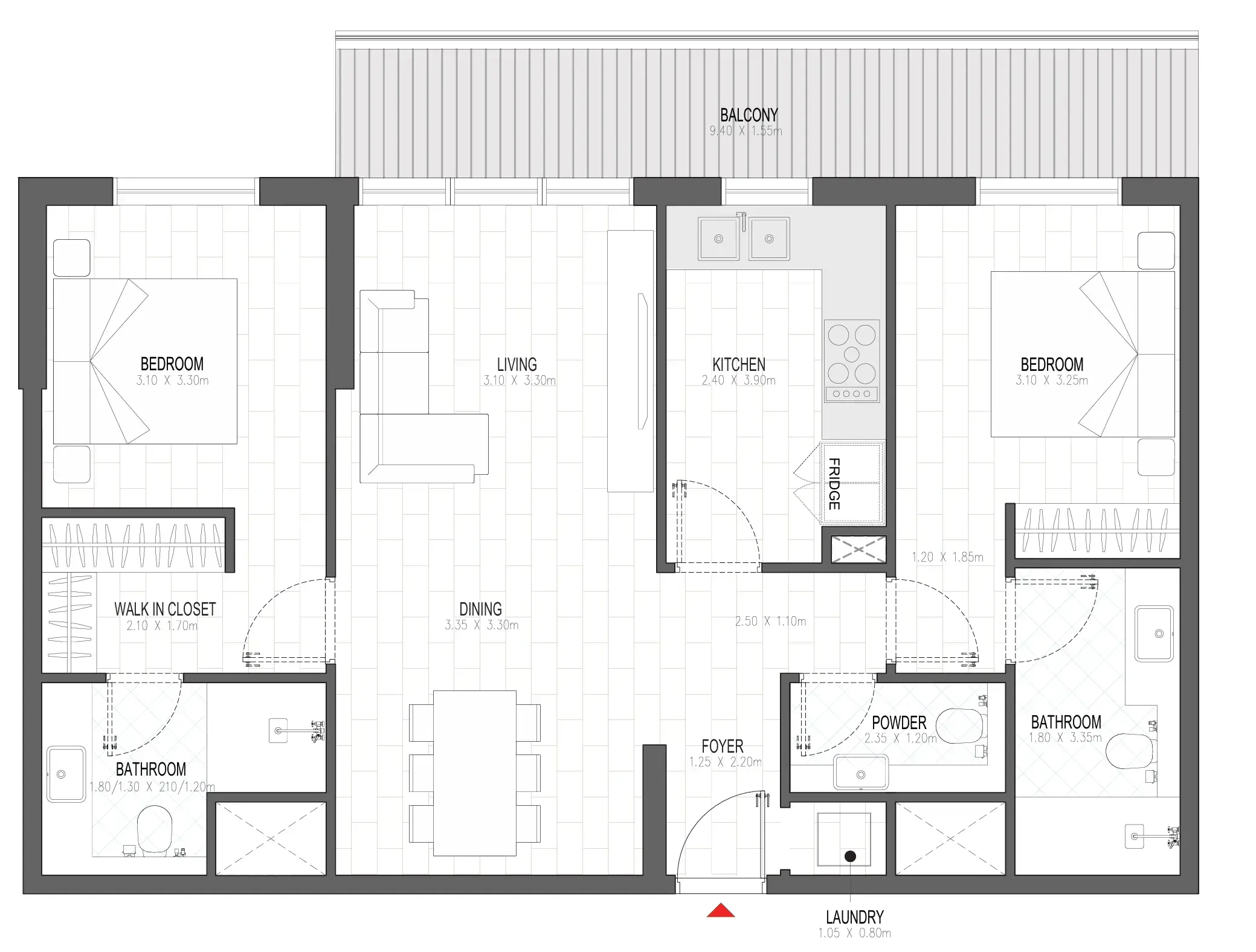 Alef Group Olfah floor plan