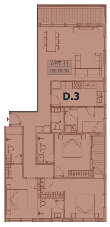 Alef Group Olfah floor plan