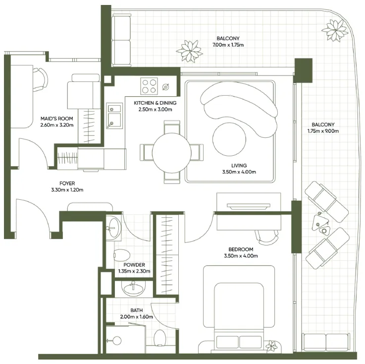 Segrex Development Olivia Gardens floor plan