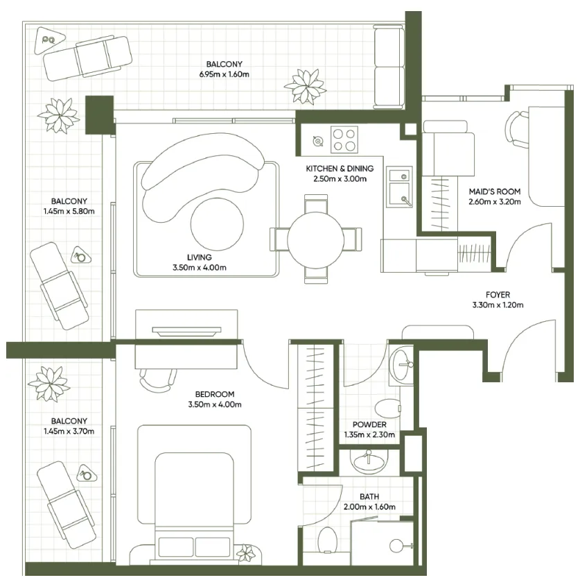 Segrex Development Olivia Gardens floor plan