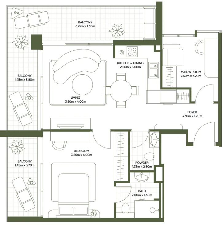 Segrex Development Olivia Gardens floor plan