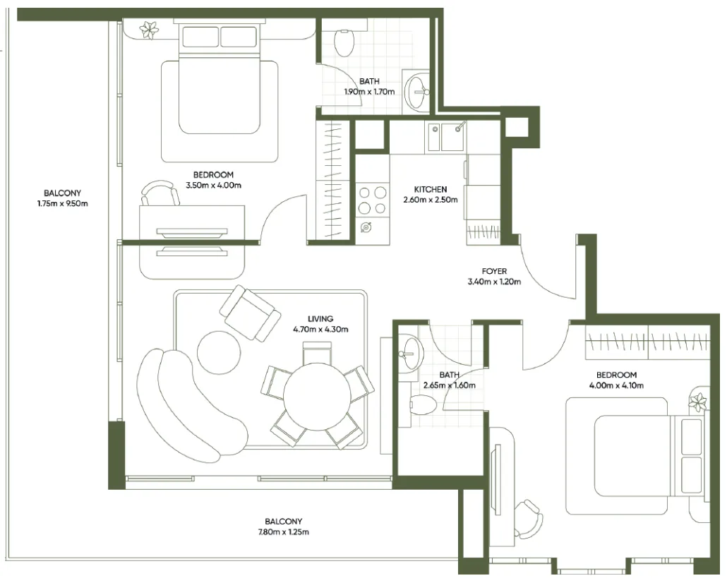 Segrex Development Olivia Gardens floor plan