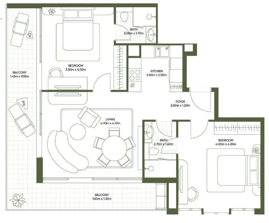 Segrex Development Olivia Gardens floor plan