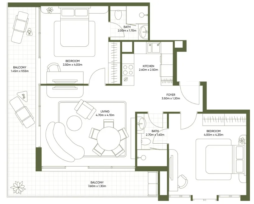 Segrex Development Olivia Gardens floor plan