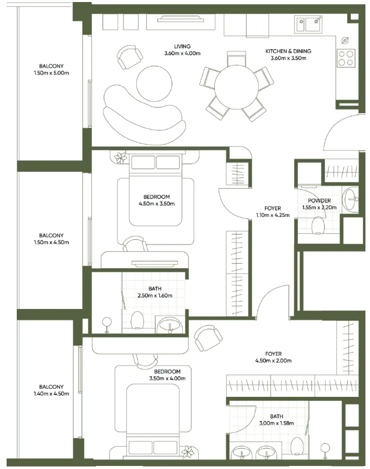Segrex Development Olivia Gardens floor plan