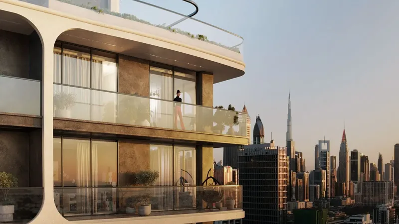 Exterior at Olivia Gardens in Al Satwa Dubai