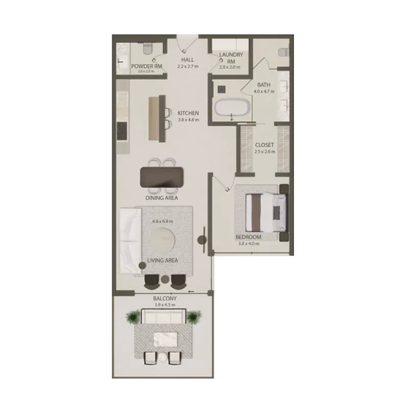 Innovate Living Omoria Private Residences floor plan