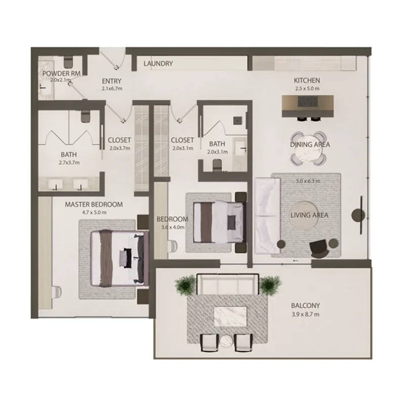 Innovate Living Omoria Private Residences floor plan