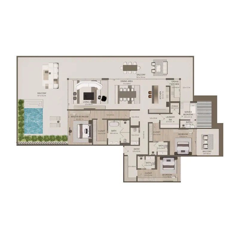 Innovate Living Omoria Private Residences floor plan