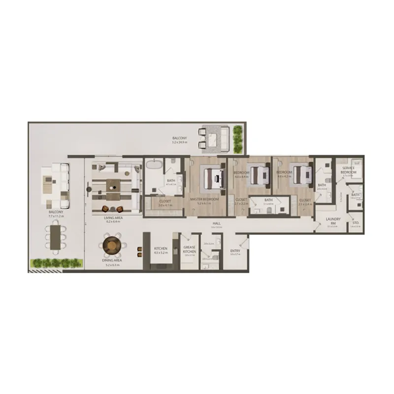Innovate Living Omoria Private Residences floor plan