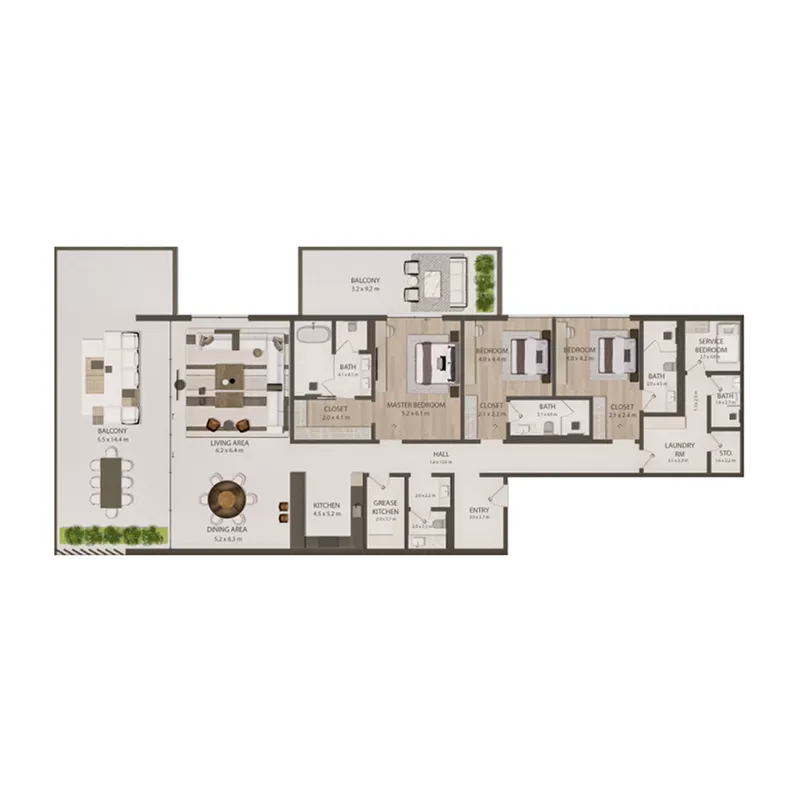 Innovate Living Omoria Private Residences floor plan
