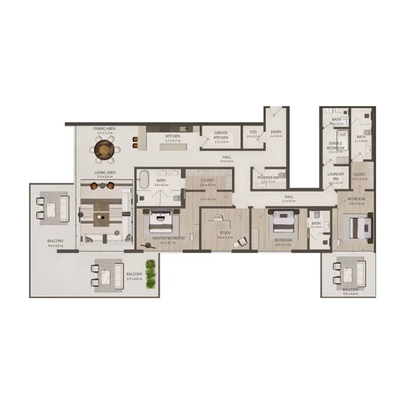 Innovate Living Omoria Private Residences floor plan