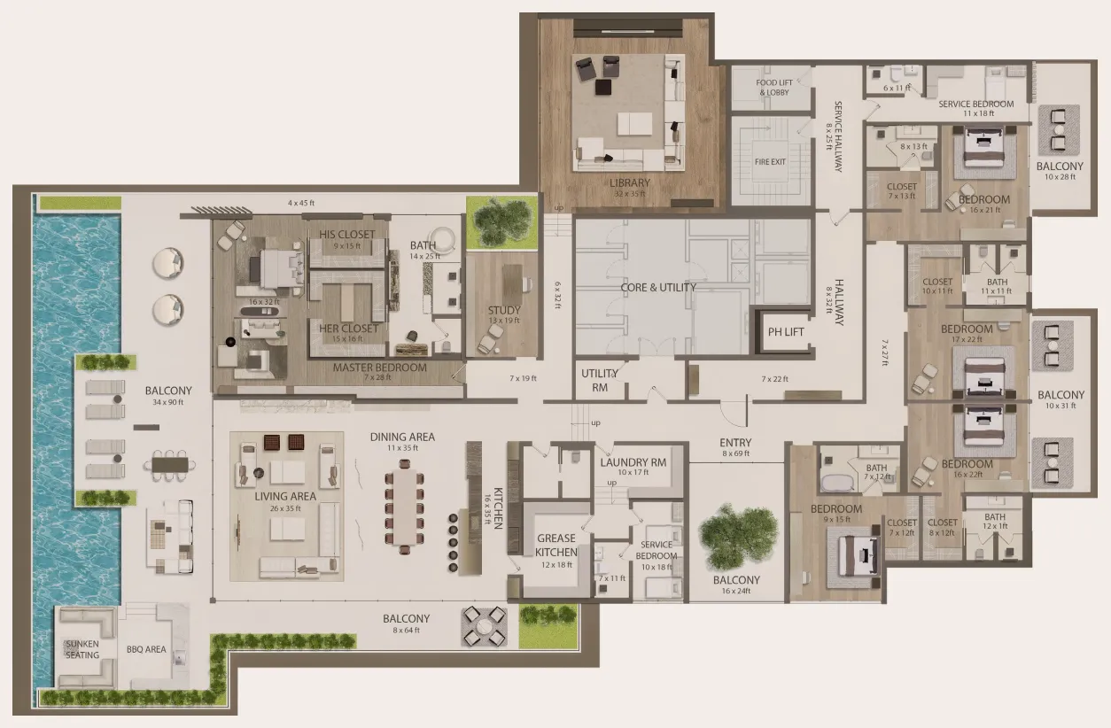 Innovate Living Omoria Private Residences floor plan