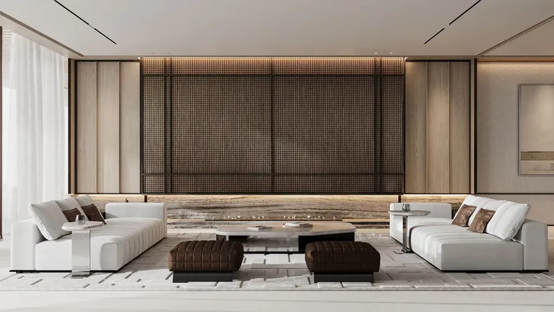 Interior at Omoria Private Residences in Dubai Islands Dubai