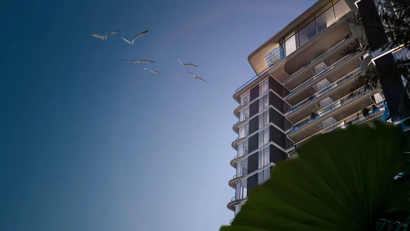 Exterior at Omya Residence in Jebel Ali Village Dubai