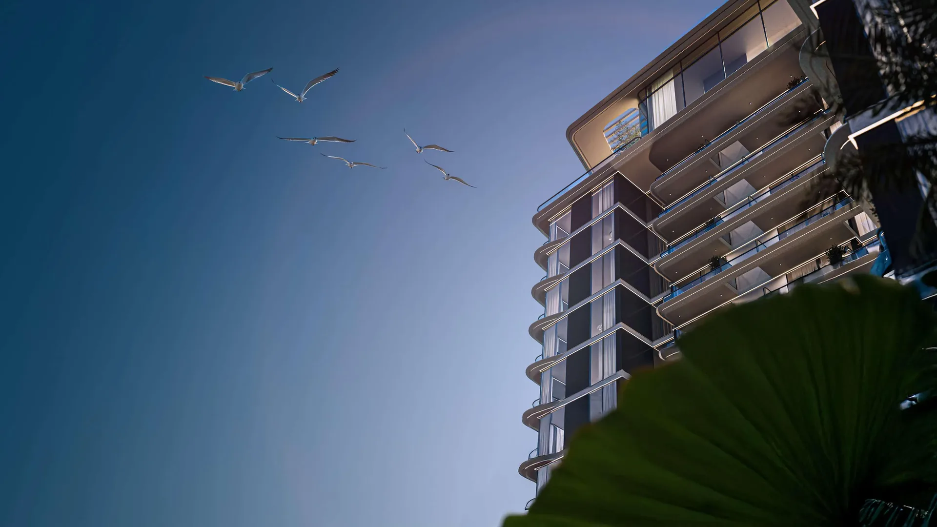 Exterior at Omya Residence in Jebel Ali Village Dubai