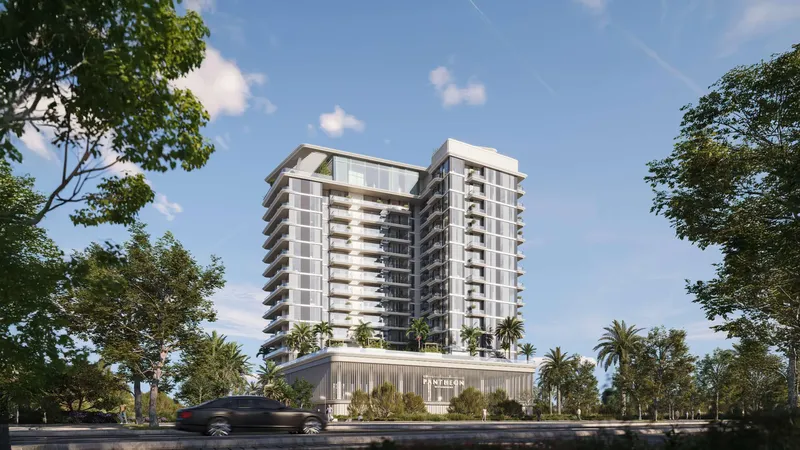Exterior at Omya Residence in Jebel Ali Village Dubai