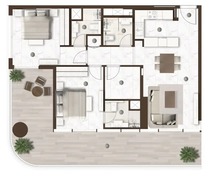Kasco Developments Onda by Kasco floor plan