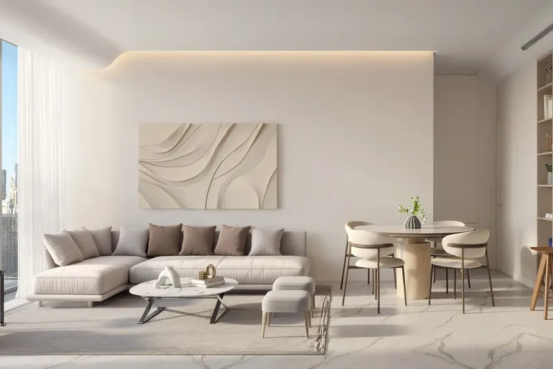 Interior at Onda by Kasco in Business Bay Dubai