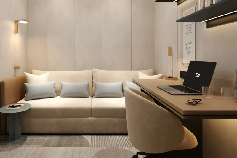 Interior at Onda by Kasco in Business Bay Dubai
