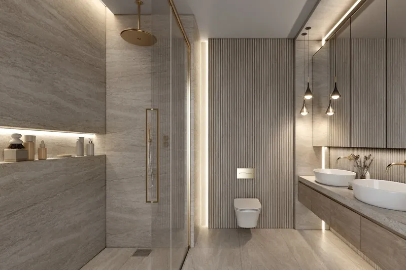 Interior at Onda by Kasco in Business Bay Dubai