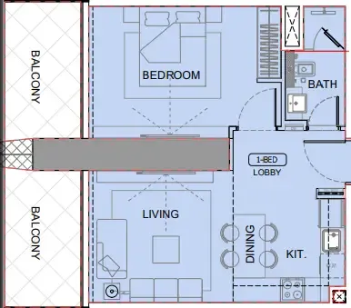 Binghatti One by Binghatti floor plan