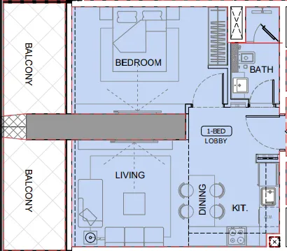 Binghatti One by Binghatti floor plan