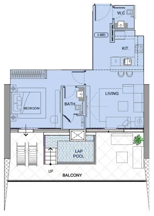 Binghatti One by Binghatti floor plan
