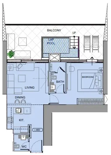 Binghatti One by Binghatti floor plan