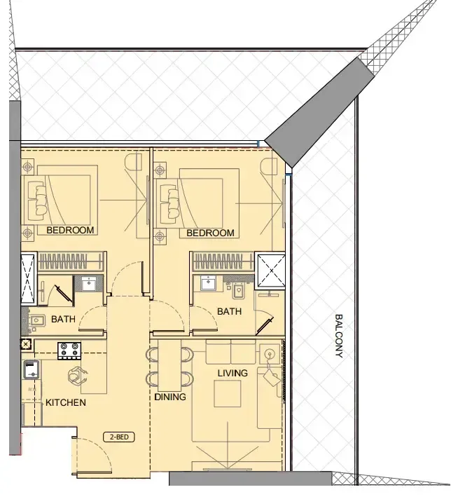 Binghatti One by Binghatti floor plan