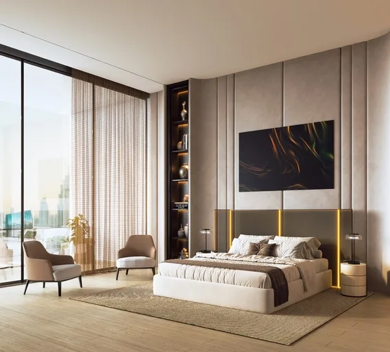 Interior at One by Binghatti in Business Bay Dubai