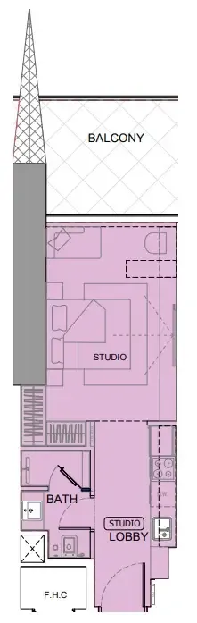 Binghatti One by Binghatti floor plan