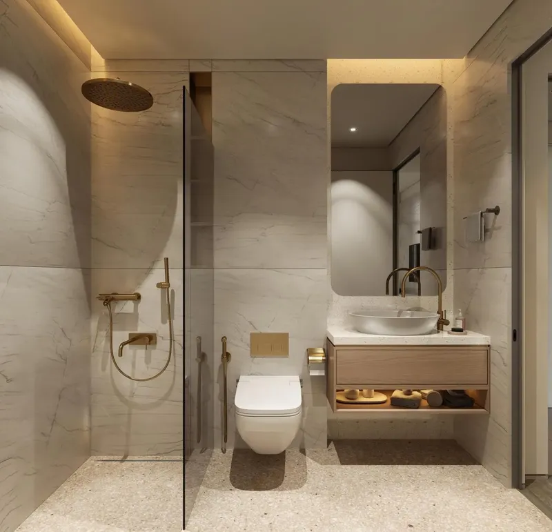 Interior at One By Preston in Dubai South Dubai