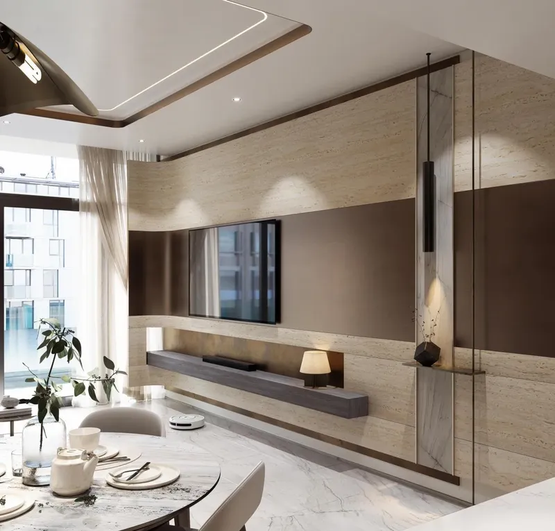 Interior at One By Preston in Dubai South Dubai