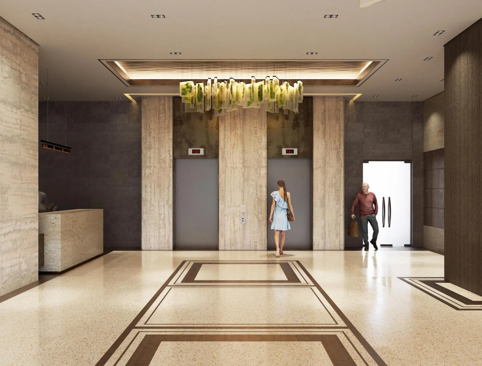 Preston Properties One By Preston Lobby