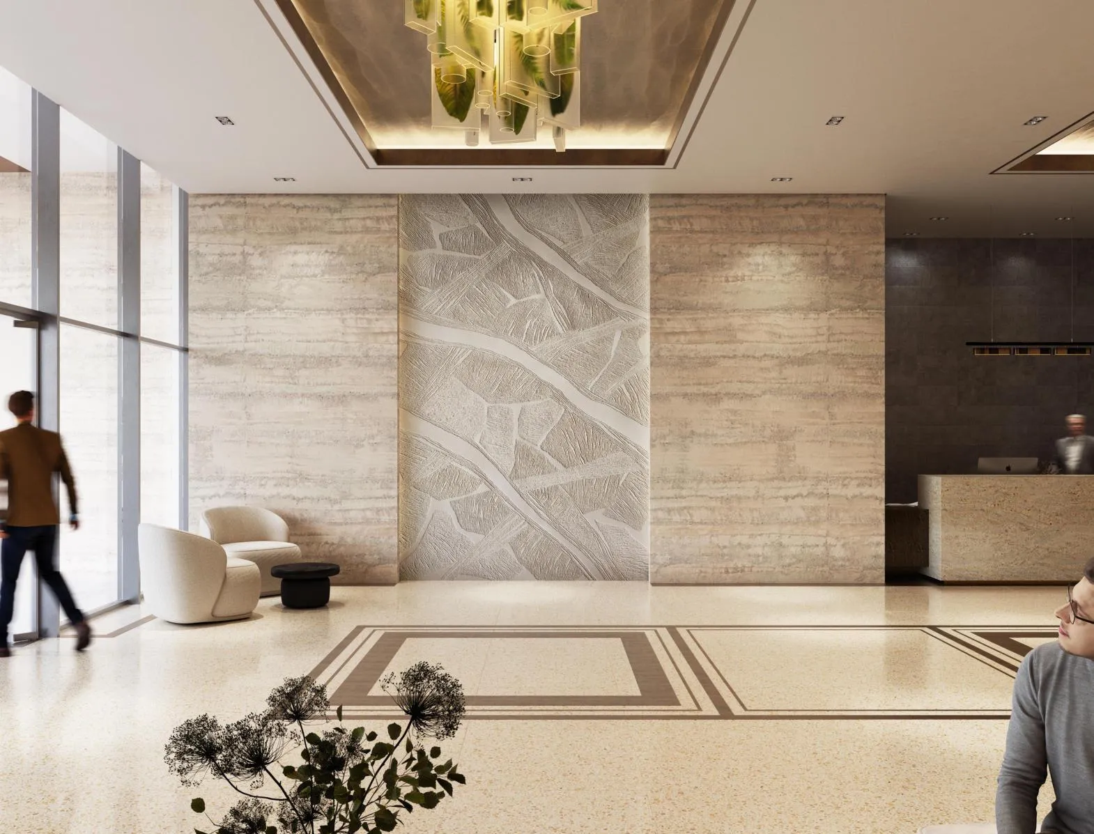 Preston Properties One By Preston Lobby
