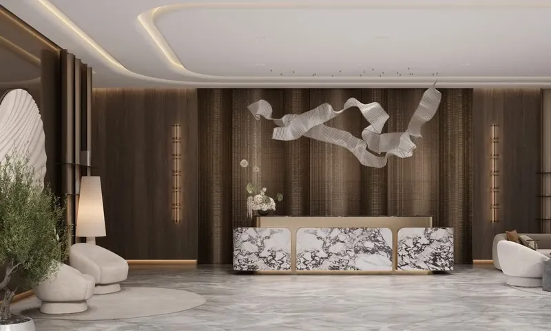 Lobby at One Park Square in JVC (Jumeirah Village Circle) Dubai