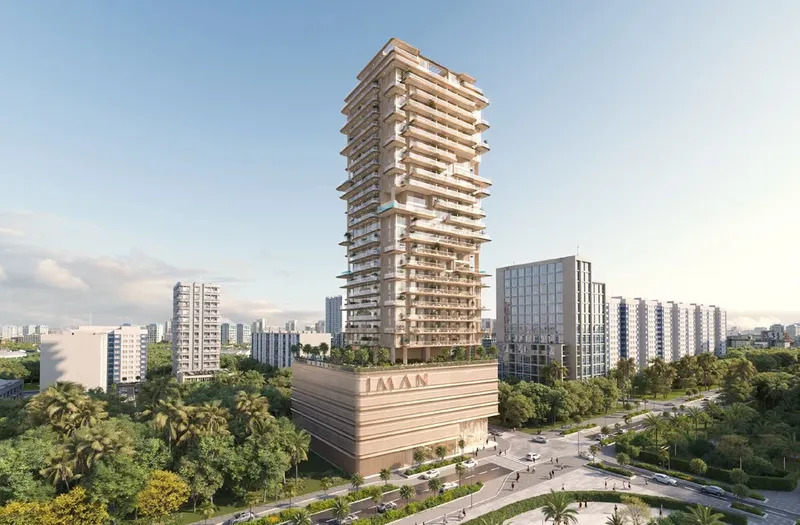 Exterior at One Park Square in JVC (Jumeirah Village Circle) Dubai