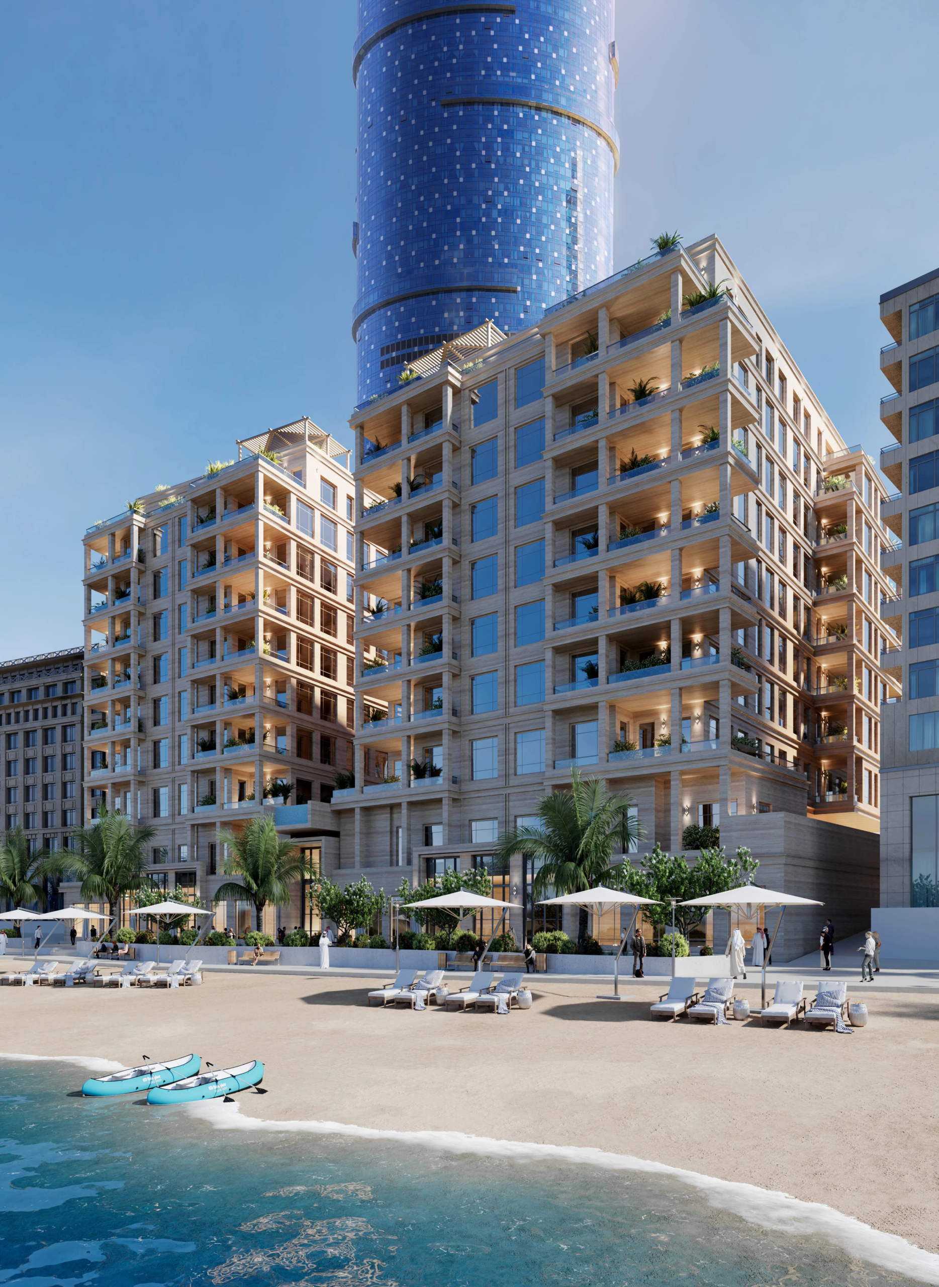 One Reem Island beachfront apartments in Abu Dhabi