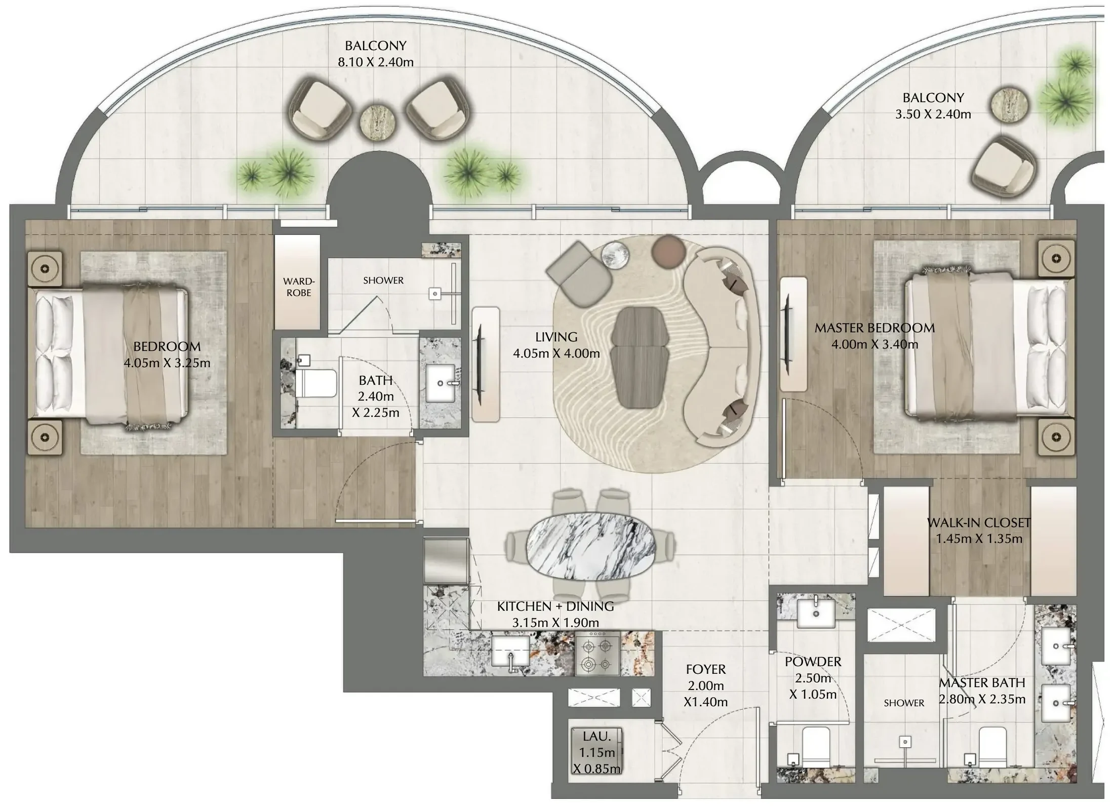 Ginco Properties One Residence floor plan