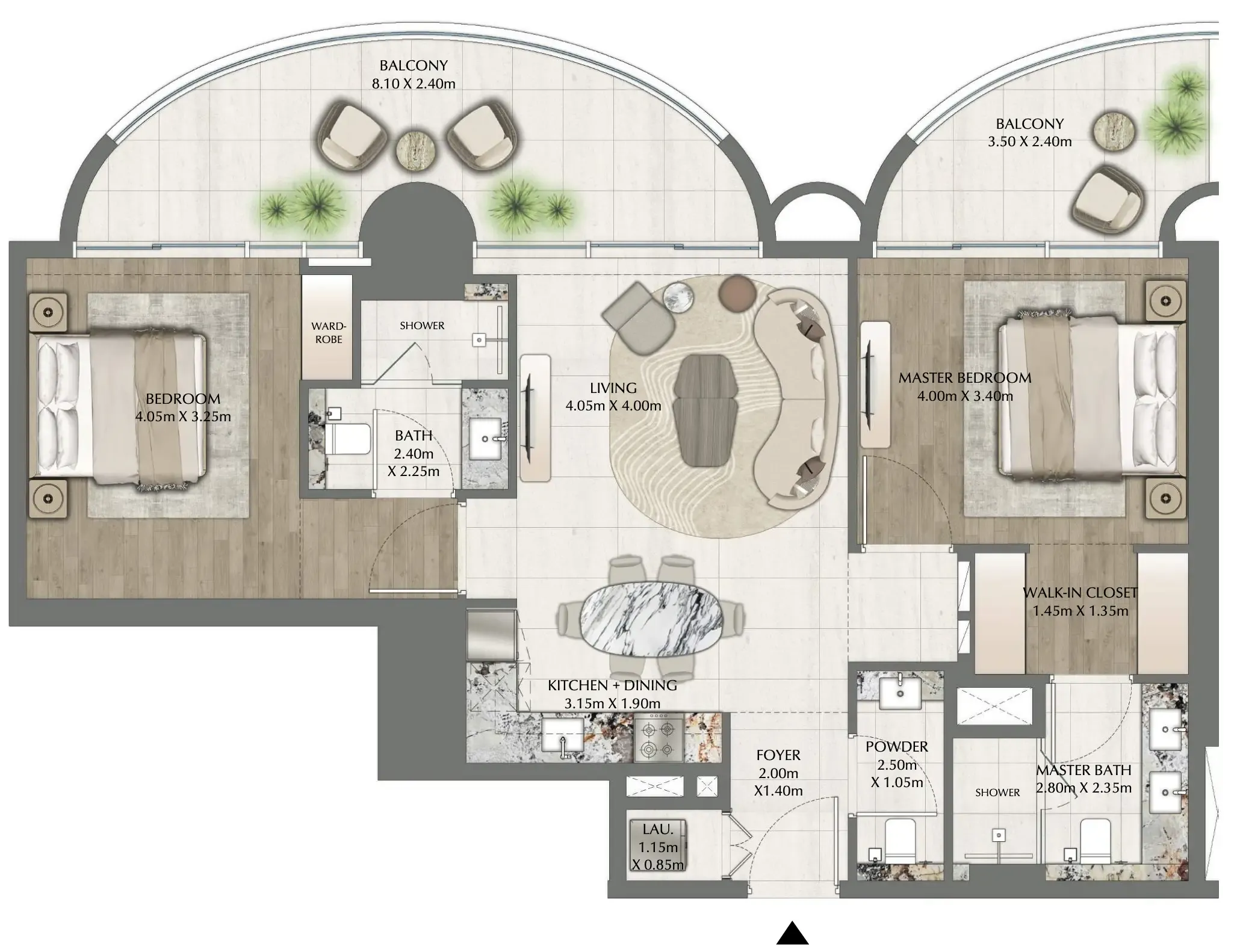 Ginco Properties One Residence floor plan