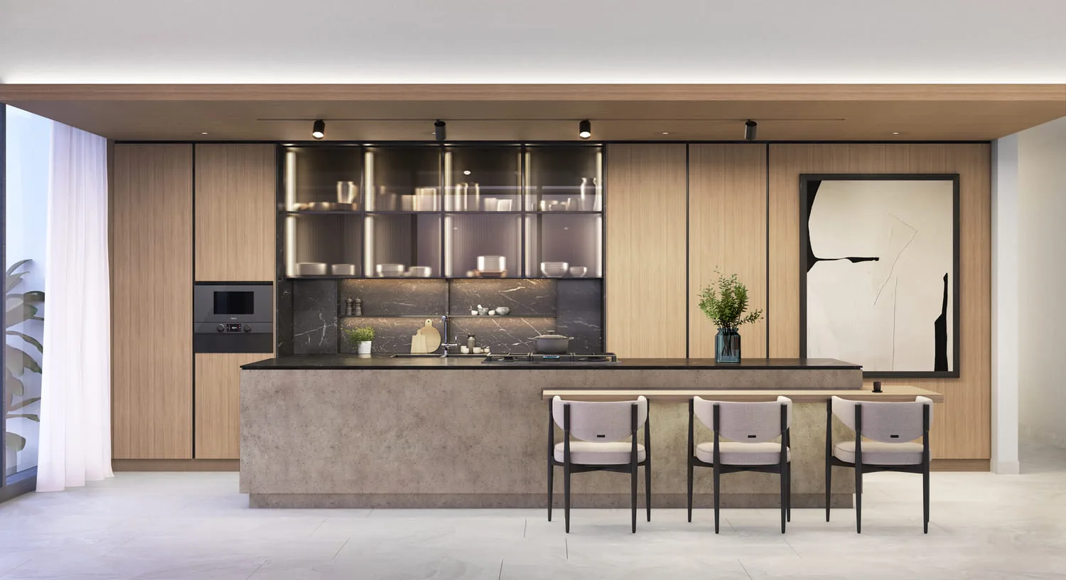 Ellington One River Point Interior