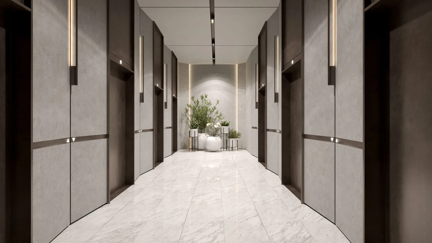 Ellington One River Point Lobby