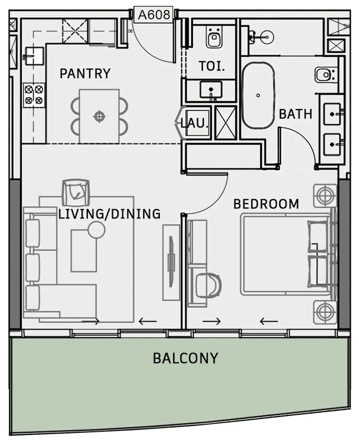 Iman Developers One Sky Park floor plan