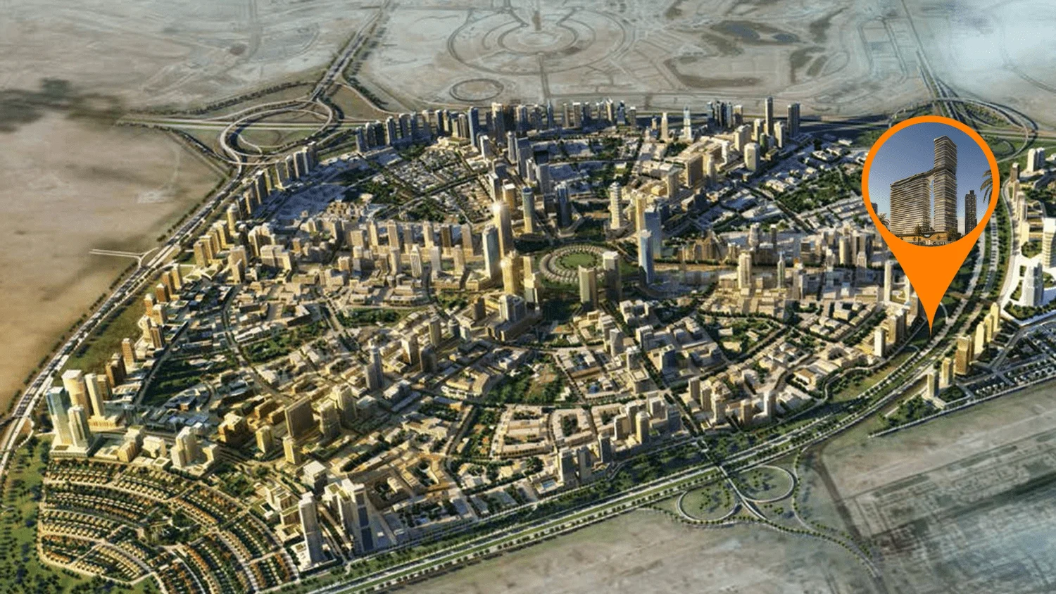 Iman Developers One Sky Park master plan