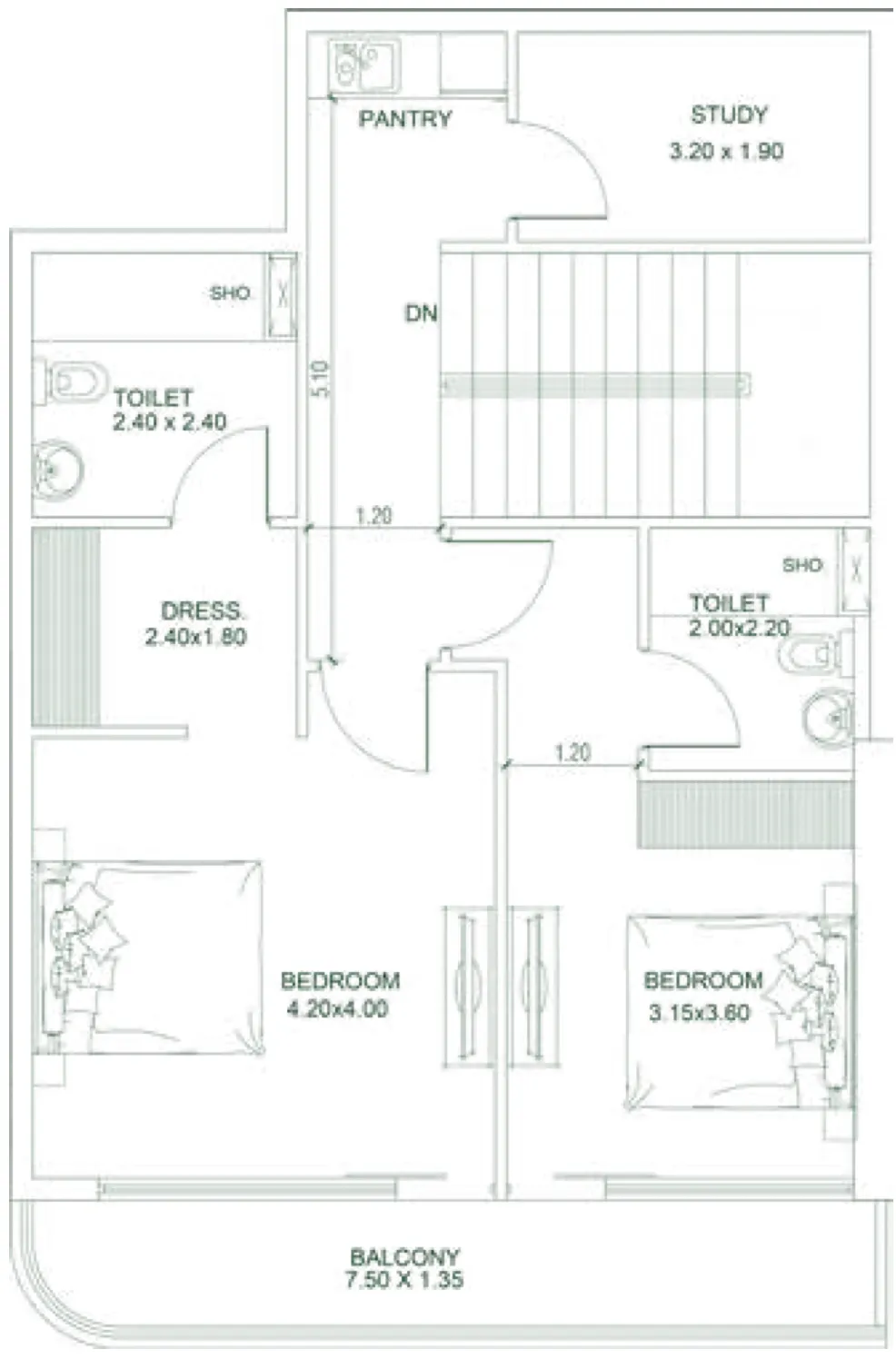 Danube Opalz floor plan